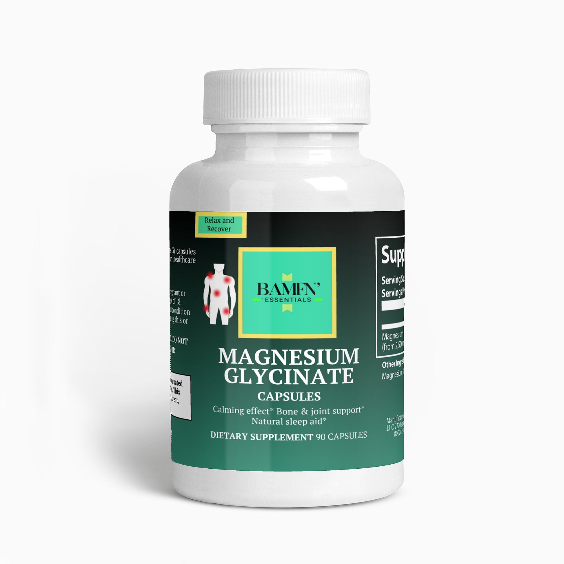 Magnesium Glycinate - Bamfn Essentials 