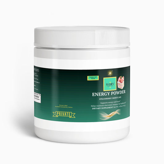 Energy Powder (Strawberry Shortcake) - Bamfn Essentials 