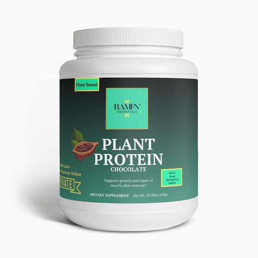 Plant Protein (Chocolate) - Bamfn Essentials 