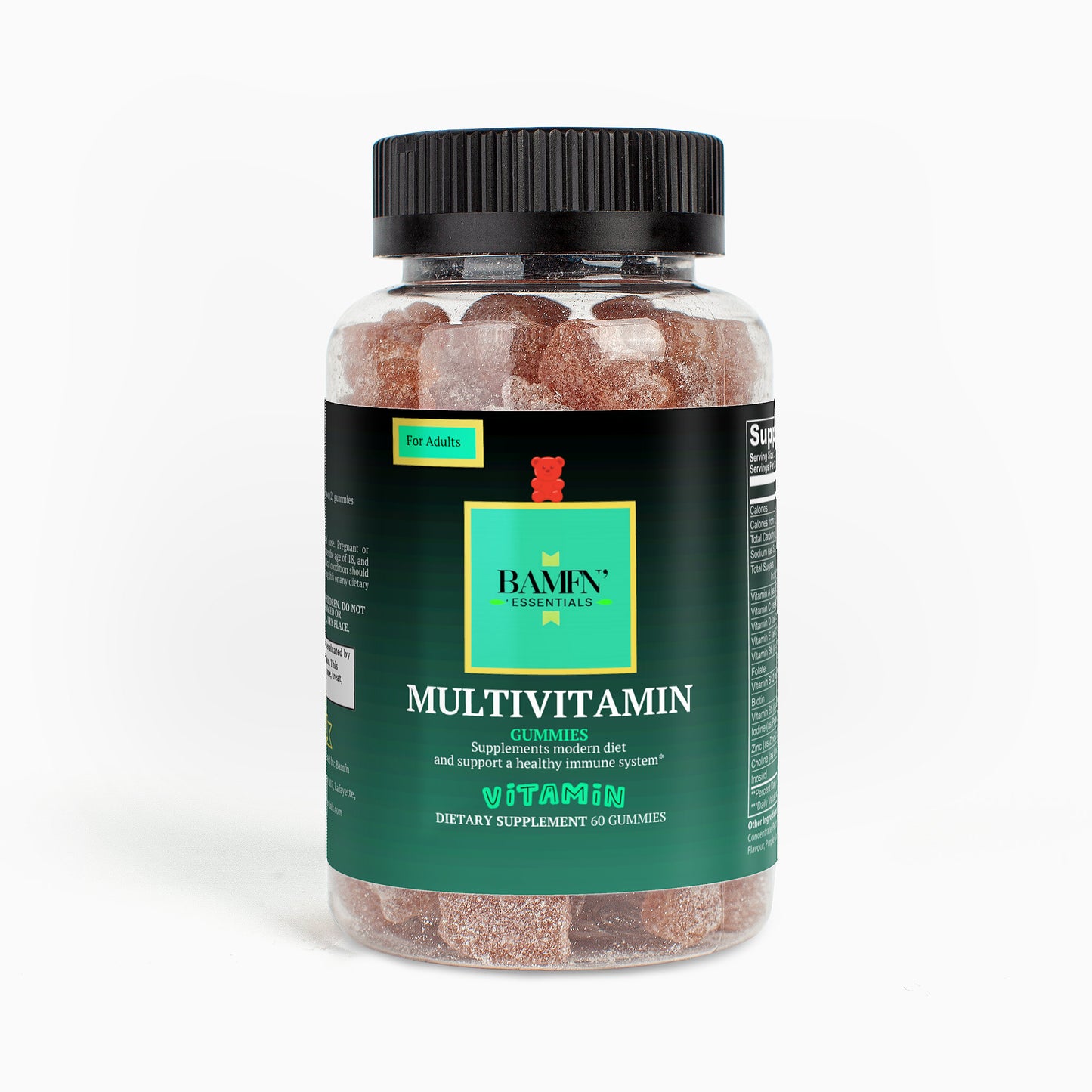 Multivitamin Bear Gummies (Adult) - Bamfn Essentials 