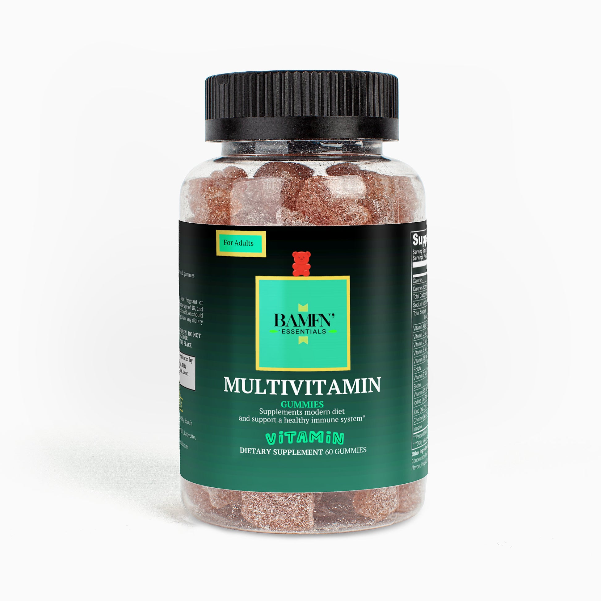Multivitamin Bear Gummies (Adult) - Bamfn Essentials 