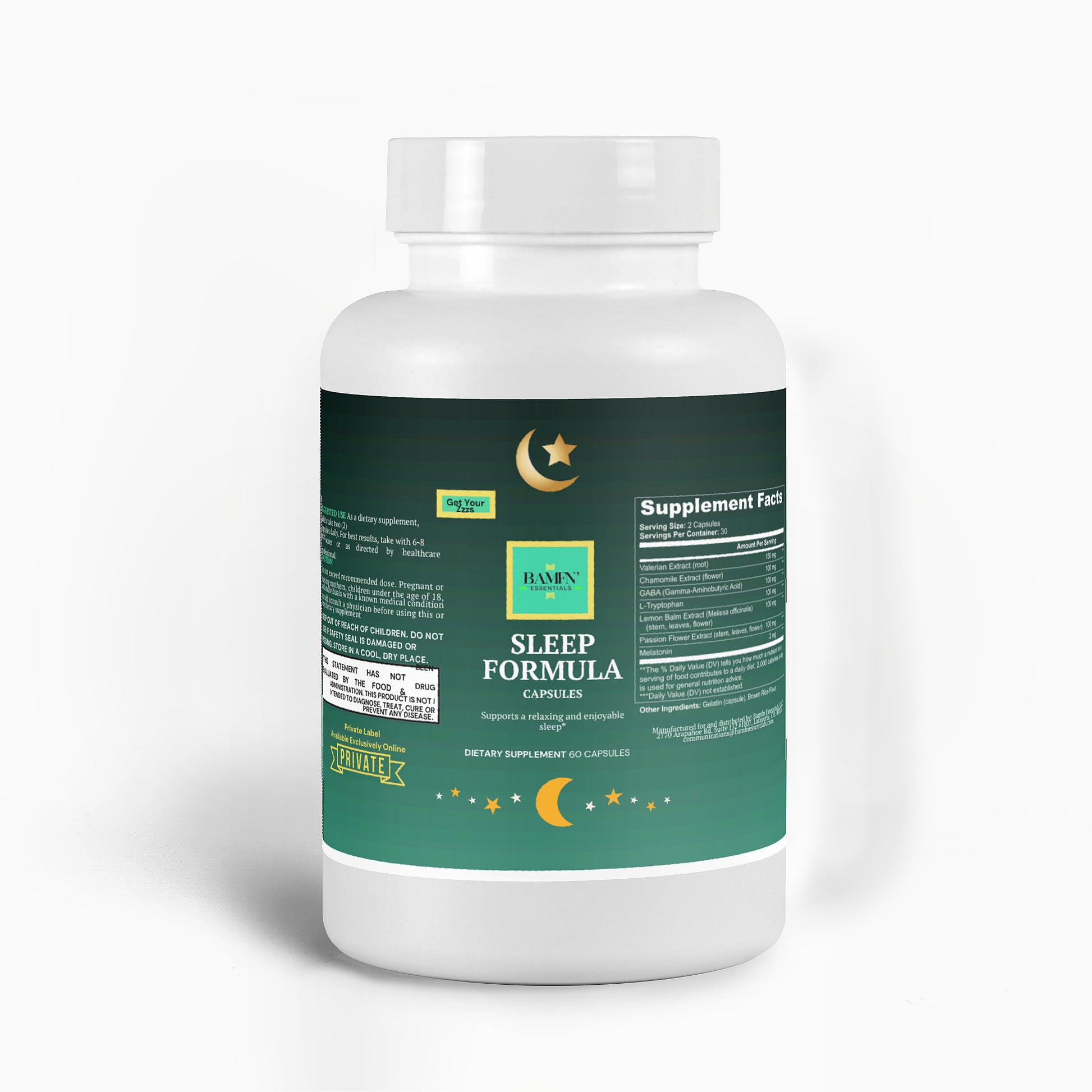 Sleep Formula - Bamfn Essentials 
