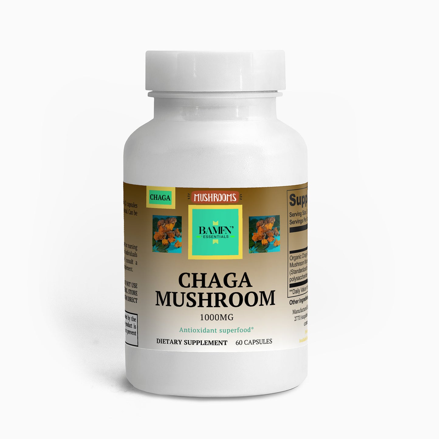 Chaga Mushroom - Bamfn Essentials 