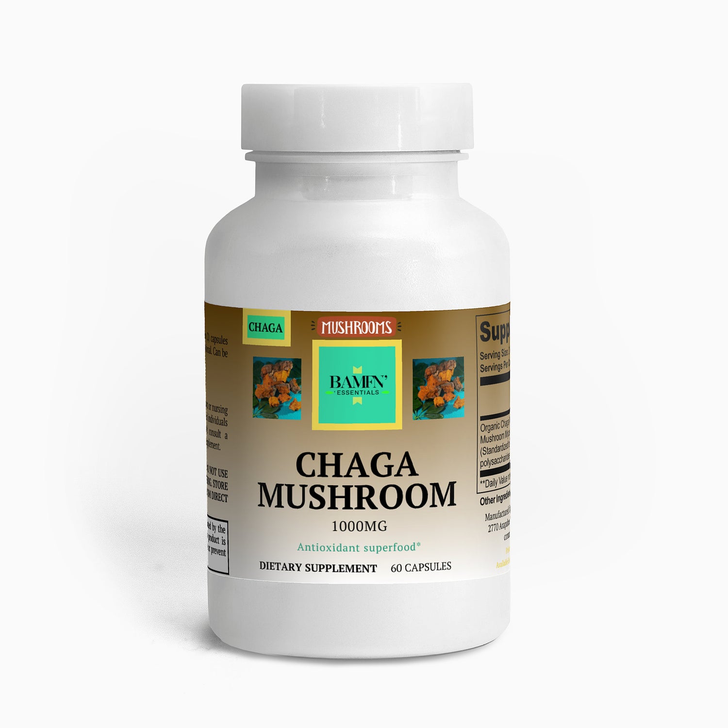 Chaga Mushroom - Bamfn Essentials 