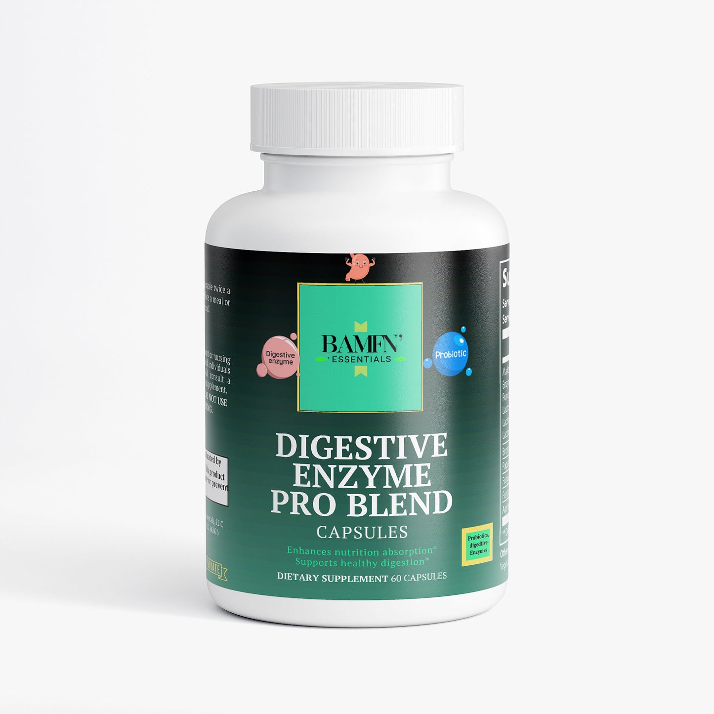 Digestive Enzyme Pro Blend - Bamfn Essentials 