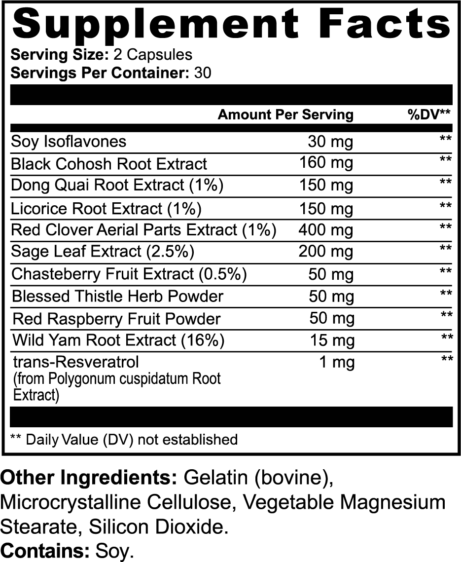 Women's Vitality Formula - Bamfn Essentials 